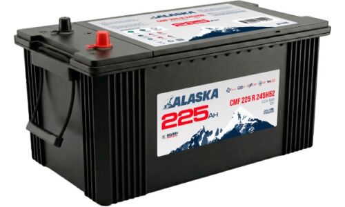 Аккумулятор Alaska Silver+ CMF 245H52R, 225Ач, CCA 1250А, необслуживаемый, арт. A1126