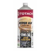 Масло моторное Totachi Hyper ULV 0w16 синтетическое, API SP, ILSAC GF-6B, для бензинового двигателя, 1л, арт. E16001