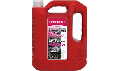 Масло трансмиссионное Totachi Niro CVT Fluid Multi-type, синтетическое, универсальное для вариаторов, 4л, арт. 22704