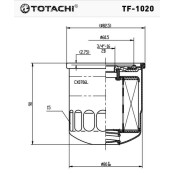 Фильтр топливный Totachi, FC-208, арт. TF-1020