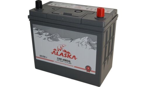 Аккумулятор Alaska Silver+ CMF 60B24L, 50Ач, ССА 450А, необслуживаемый, арт. 8808240010641