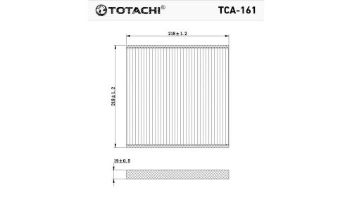 Фильтр салонный Totachi AC-102, арт. TCA-161