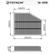 Фильтр воздушный Totachi, арт. TA-1878