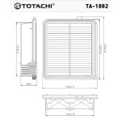 Фильтр воздушный Totachi, арт. TA-1882