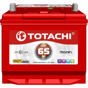Аккумулятор Totachi CMF 75D23FL, 65Ач, CCA 600А, необслуживаемый, арт. 90465 Аккумулятор Totachi CMF 75D23FL, 65Ач, CCA 600А, необслуживаемый, арт. 90465