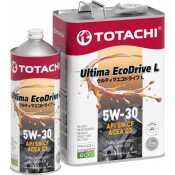 Масло моторное Totachi Ultima EcoDrive L 5w30, синтетическое, API SN/CF, ACEA C3, универсальное, акция 4+1л, арт. 12105