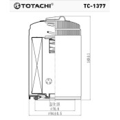 Фильтр масляный Totachi, арт. TC-1377