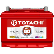 Аккумулятор Totachi CMF 90D26FL, 80Ач, CCA 670А, необслуживаемый, арт. 4589904525735/90080 Аккумулятор Totachi CMF 90D26FL, 80Ач, CCA 670А, необслуживаемый, арт. 4589904525735/90080