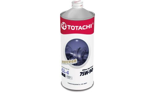 Масло трансмиссионное Totachi Ultima Syn Gear 75w90, синтетическое, API GL-4, для МКПП и мостов, 1л, арт. G3501