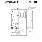 Фильтр масляный Totachi, арт. TC-1503