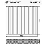 Фильтр салонный Totachi, угольный, арт. TCA-427K