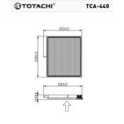 Фильтр салонный Totachi, арт. TCA-440
