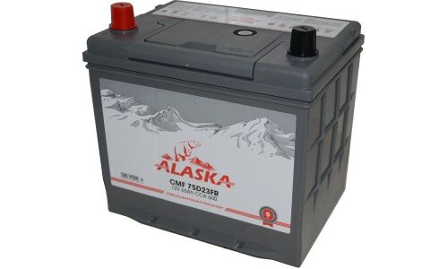 Аккумулятор Alaska Silver+ CMF 75D23FR, 65Ач, ССА 600А, необслуживаемый, арт. 8808240010740
