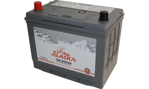 Аккумулятор Alaska Silver+ CMF 90D26FR, 80Ач, ССА 700А, необслуживаемый, арт. 8808240010696