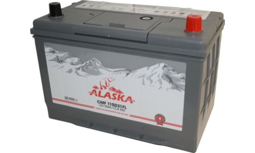 Аккумулятор Alaska Silver+ CMF 115D31FL, 95Ач, ССА 830А, необслуживаемый, арт. 8808240010726