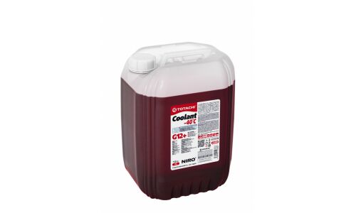 Антифриз Totachi Niro Coolant Red, G12+, красный, -40°C, 10кг, арт. 43110