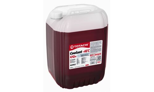 Антифриз Totachi Niro Coolant Red, G12+, красный, -40°C, 20кг, арт. 43120