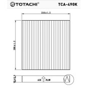 Фильтр салонный Totachi, угольный, арт. TCA-490K