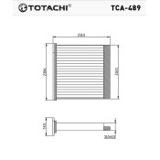 Фильтр салонный Totachi, арт. TCA-489