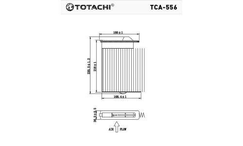 Фильтр салонный Totachi, арт. TCA-556