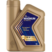 Масло моторное Роснефть Magnum Ultratec 5w40, синтетиическое, API SN/CF, ACEA A3/B4, универсальное, 1л, арт. 40815432