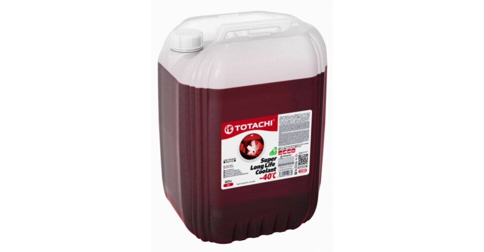 Антифриз Totachi Super Long Life Coolant Red, SLLC, красный, -40°C, 20л ...