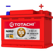Аккумулятор Totachi Niro MF 55561 VLR L2(H5) L, 55Ач, CCA 550А, обслуживаемый, арт. 90055