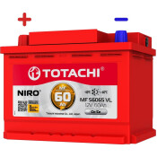 Аккумулятор Totachi Niro MF 56065 VL L2R(H5R), 60Ач, CCA 600А, обслуживаемый, арт. 90160 Аккумулятор Totachi Niro MF 56065 VL L2R(H5R), 60Ач, CCA 600А, обслуживаемый, арт. 90160