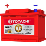Аккумулятор Totachi Niro MF 56279 VL L2R(H5R), 62Ач, CCA 660А, обслуживаемый, арт. 90062 Аккумулятор Totachi Niro MF 56279 VL L2R(H5R), 62Ач, CCA 660А, обслуживаемый, арт. 90062