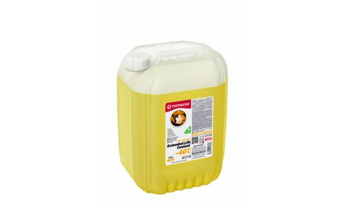 Антифриз Totachi Extented Life Coolant (ELC), OAT, жёлтый, -40°C, 10л, арт. 43710