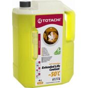 Антифриз Totachi Extented Life Coolant (ELC), OAT, жёлтый, -50°C, 4л, арт. 43804