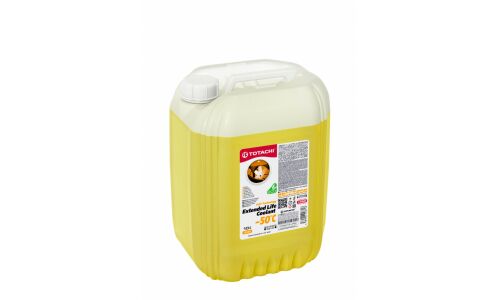 Антифриз Totachi Extented Life Coolant (ELC), OAT, жёлтый, -50°C, 10л, арт. 43810