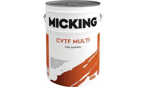 Масло трансмиссионное Micking CVTF Multi, синтетическое, универсальное, для вариаторов, 20л, арт. M4138