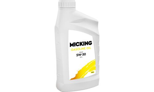 Масло моторное Micking Gasoline Oil MG3 5w30, минеральное, API SL, ILSAC GF-3, для бензинового двигателя, 1л, арт. M2161