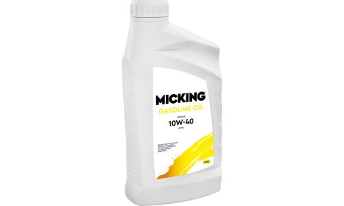 Масло моторное Micking Gasoline Oil MG3 10w40, минеральное, API SL, для бензинового двигателя, 1л, арт. M2172
