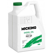 Масло моторное Micking Diesel Oil PRO1 5w40, синтетическое, API CI-4, для дизельного двигателя, 6л, арт. M1157
