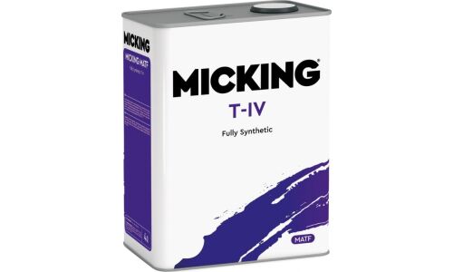 Масло трансмиссионное Micking ATF T-IV, синтетическое, Toyota ATF Type T-IV, для АКПП, 4л, арт. M4157