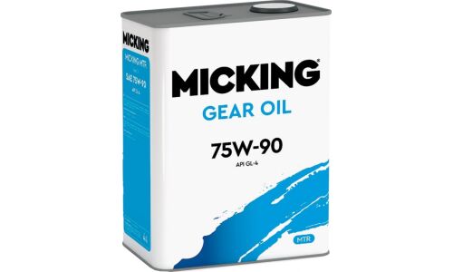 Масло трансмиссионное Micking Gear Oil 75w90, полусинтетическое, API GL-4, для МКПП, раздаточных коробок и мостов, 4л, арт. M5117