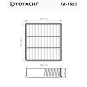 Фильтр воздушный Totachi, арт. TA-1523