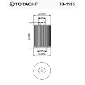 Фильтр масляный Totachi, арт. TO-1135