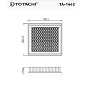 Фильтр воздушный Totachi, арт. TA-1462