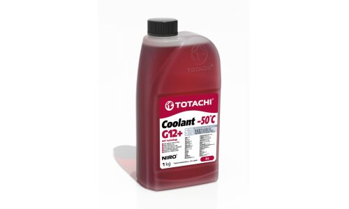 Антифриз Totachi Niro Coolant Red, G12+, красный, -50°C, 1кг, арт. 44801