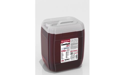 Антифриз Totachi Niro Coolant Red, G12+, красный, -50°C, 10кг, арт. 44810