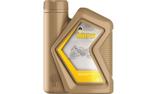 Масло для мототехники Роснефть Moto 2T, минеральное, API TC, 2-тактное, 1л, арт. 40811032