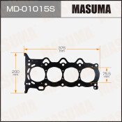 Прокладка головки блока цилиндров Masuma 1NZ-FE (1/10)