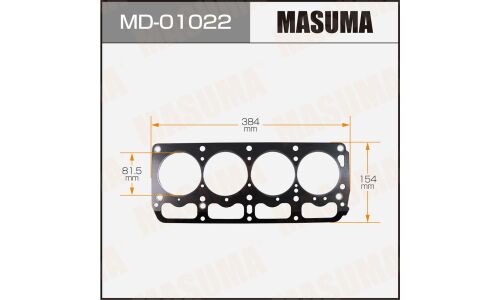 Прокладка ГБЦ Masuma, для двигателей 7K, арт. MD-01022