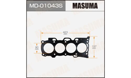 Прокладка головки блока цилиндров Masuma 2AZ-FE (1/10)