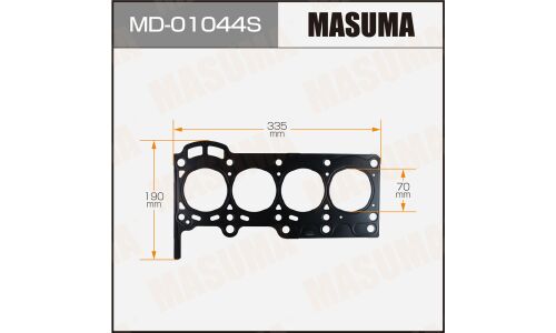 Прокладка ГБЦ Masuma, для двигателей 1SZ-FE, арт. MD-01044S