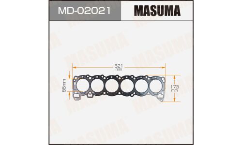 Прокладка ГБЦ Masuma, для двигателей RD28T, арт. MD-02021