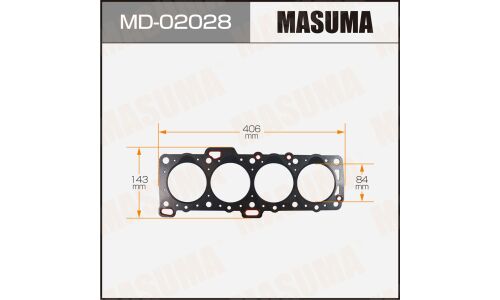 Прокладка головки блока цилиндров Masuma CD17 (1/10)
